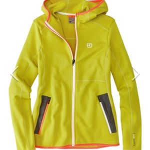 Ortovox charge aerobic fleece hoodie - dirty daisy - medium